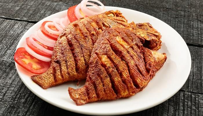 Houseboat Food with Fish